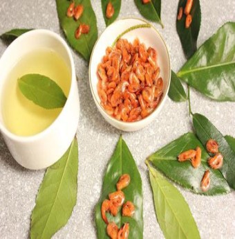 Tôm rang trà xanh cho những ngày mùa thu
