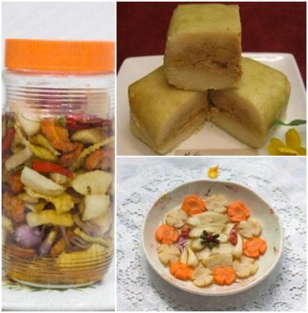 Dưa món ăn kèm bánh chưng ngon tuyệt