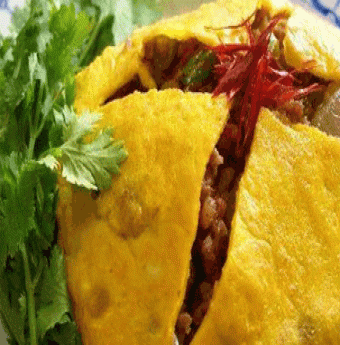 Trứng cuộn thịt băm kiểu Thái Lan cực hấp dẫn