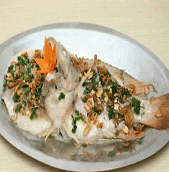 Món ngon, lạ: Cá diêu hồng hấp chanh