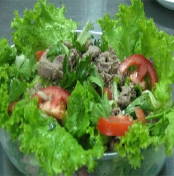 Cách làm món Xà lách trộn thịt bò