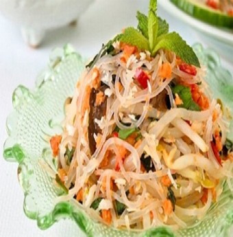 Cách làm món Miến trộn chua cay cho bữa tối