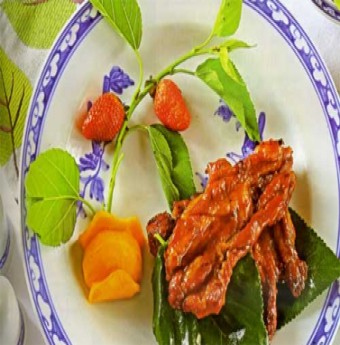 Ngày mưa đổi món với Sườn nướng lá dâu