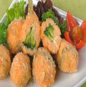 Chạo tôm bông cải cho bữa trưa hè