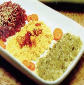 Chế biến món Cơm cốm gạo lứt