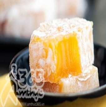 Ngon mắt bánh nếp chanh leo