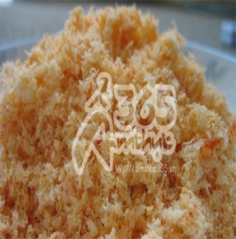 Tự làm ruốc tôm cho bé ăn dần