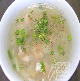 Canh khoai rạng ăn với cá bống kho tiêu