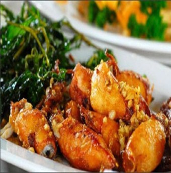 Mực sữa chiên nước mắm