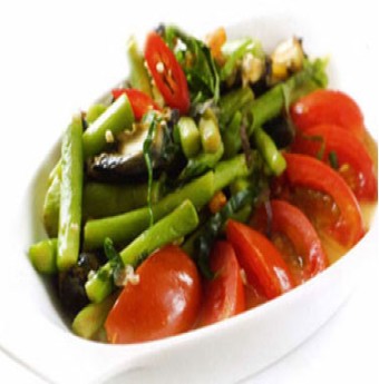 Lạ miệng với ngó khoai om ốc