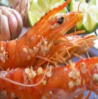 Tôm rang muối món ngon ngày mát trời