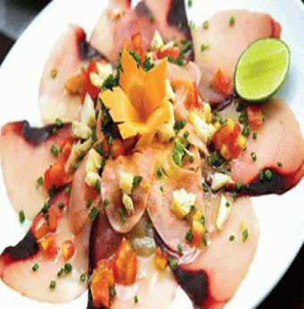 Lạ miệng cá tái chanh