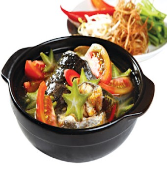 Cá lóc om khế - đặc sản miền Trung