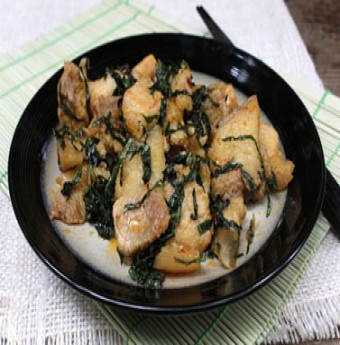 Thịt ba chỉ xào lá lốt