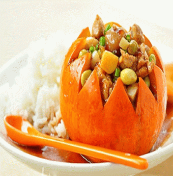 Tự làm món gà hấp bí ngô tặng chị em ngày 20/10