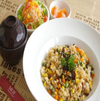 Cơm chiên thập cẩm chay