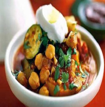 Gà hầm mang phong cách Ma rốc