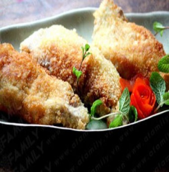 Cật heo chiên xù