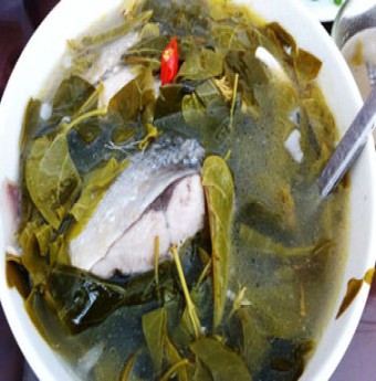 Khoái khẩu với món cá măng lá giang