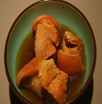 Hạt dẻ kho thịt