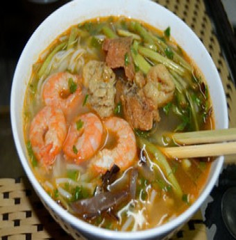 Bún tôm Hải Phòng giữa lòng thủ đô