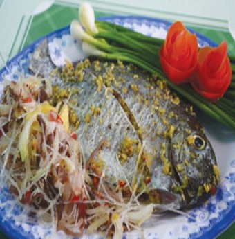 Cá dìa xốt dứa