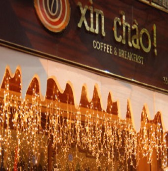 Tới cà phê Xin Chào cảm nhận sự trẻ trung