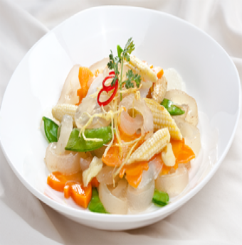 Hải sâm xào rau củ