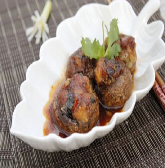 Nấm nhồi khoai sọ lạ mà ngon