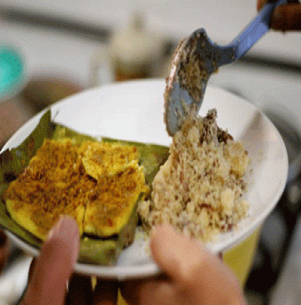 Cá nướng lá chuối kiểu Malaysia