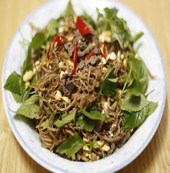 Chất quê vườn từ nộm hoa chuối