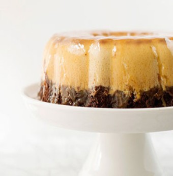 Thứ 3 ngọt ngào với bánh flan 2 lớp