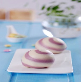 Ngày hè làm bánh bao nhiều màu