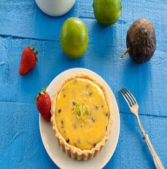 Làm bánh tart chanh leo