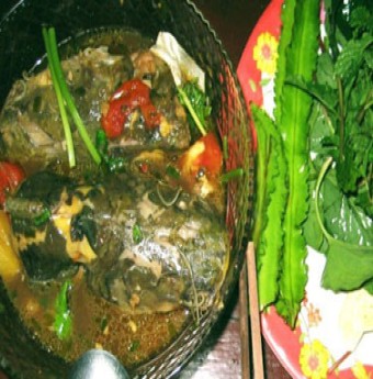 Đến Nam Bộ ăn cá lăng nấu ngót