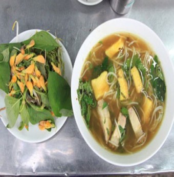 Ngon miệng bún cá Châu Đốc