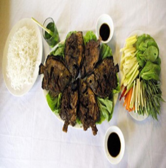 Thơm lừng cá hói nướng riềng mẻ