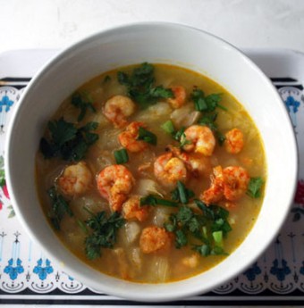 Canh khoai mì ngày bé