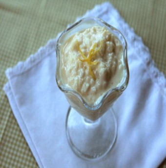 Thơm ngậy pudding cơm chanh cực dễ làm