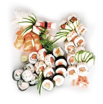 Ngon mà đẹp mắt như sushi