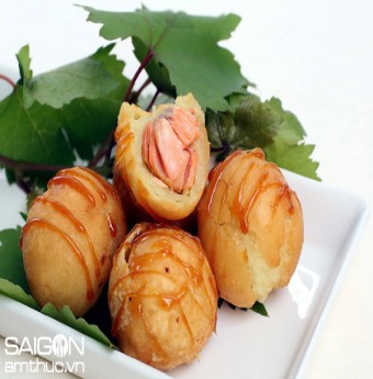 Thơm ngon với bánh cam cá hồi