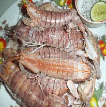 Đậm đà món tôm tích hấp