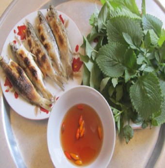 Thơm ngon cá đối nướng