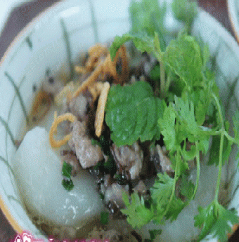 Bánh đúc mộc mạc