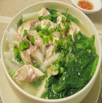 Thèm ăn canh bánh đa cá rô