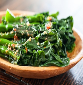 Cải làn xốt gừng tỏi cho mùa Vu Lan