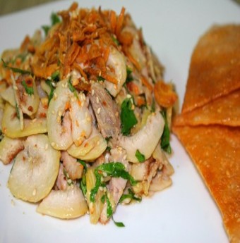 Món ngon miền trung "vả trộn"