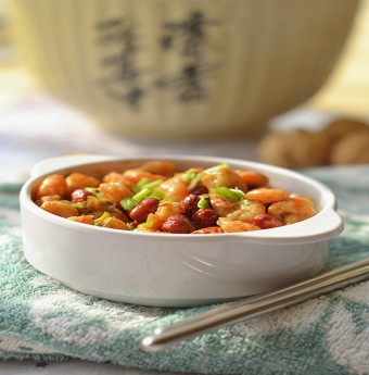 Lạ miệng với tôm Kung Pao