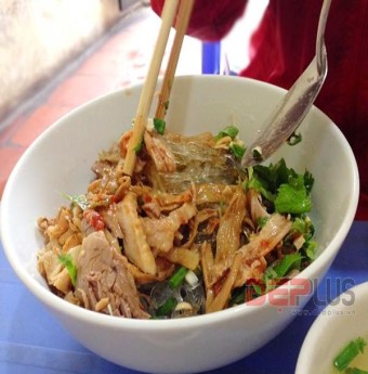 Đi ăn miến ngan trộn