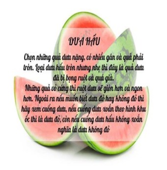 Mẹo chọn thực phẩm tươi ngon